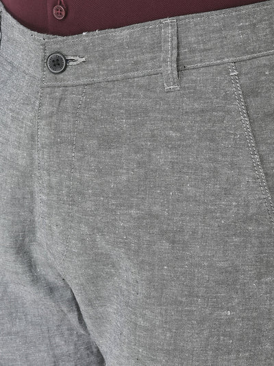  Dark Melange Grey Trousers