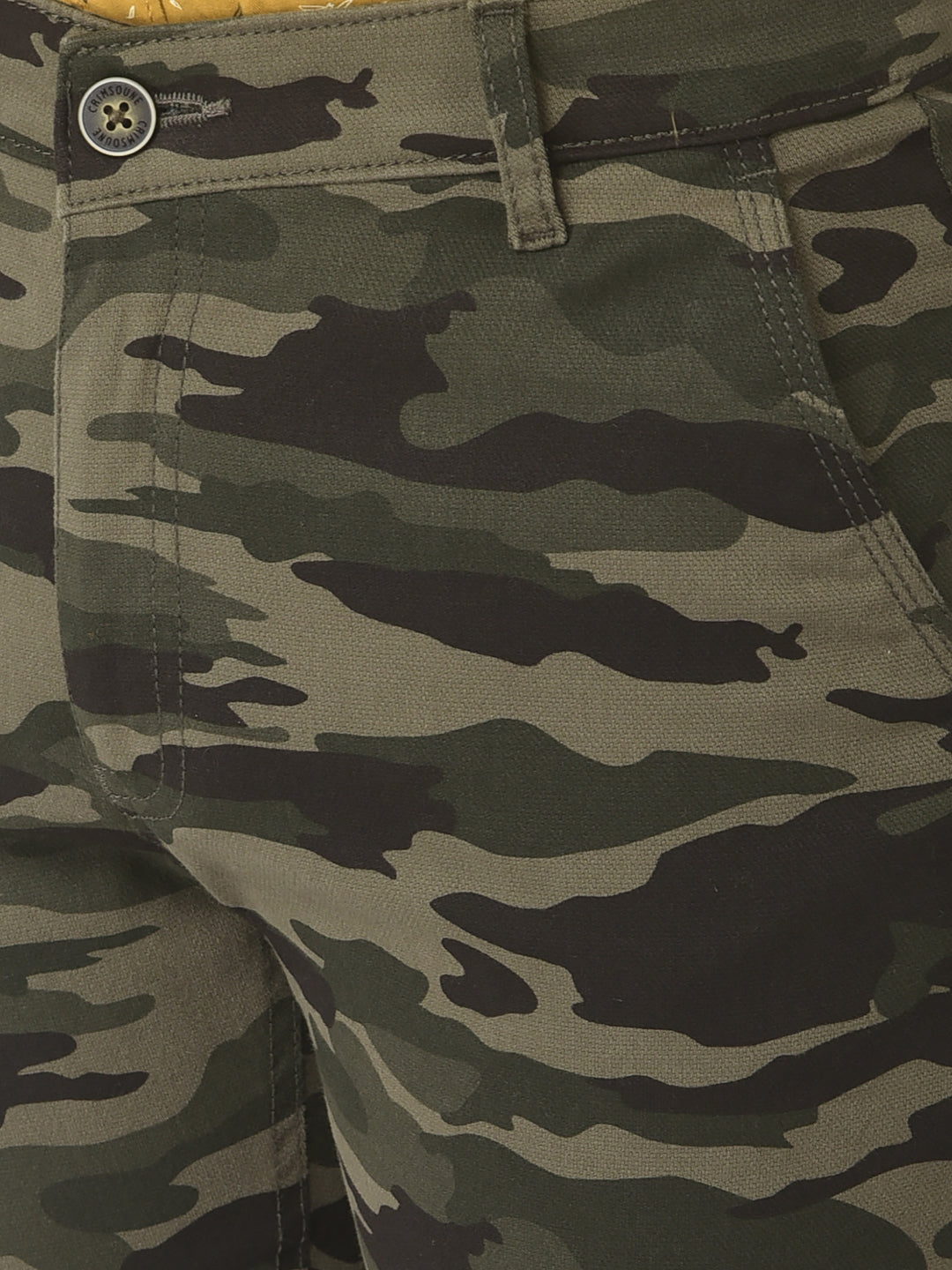   Camouflage Print Trousers