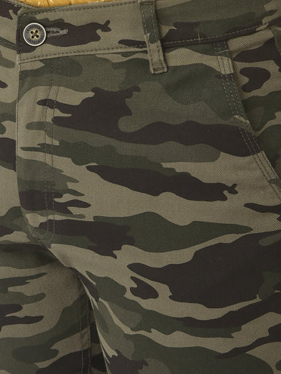   Camouflage Print Trousers