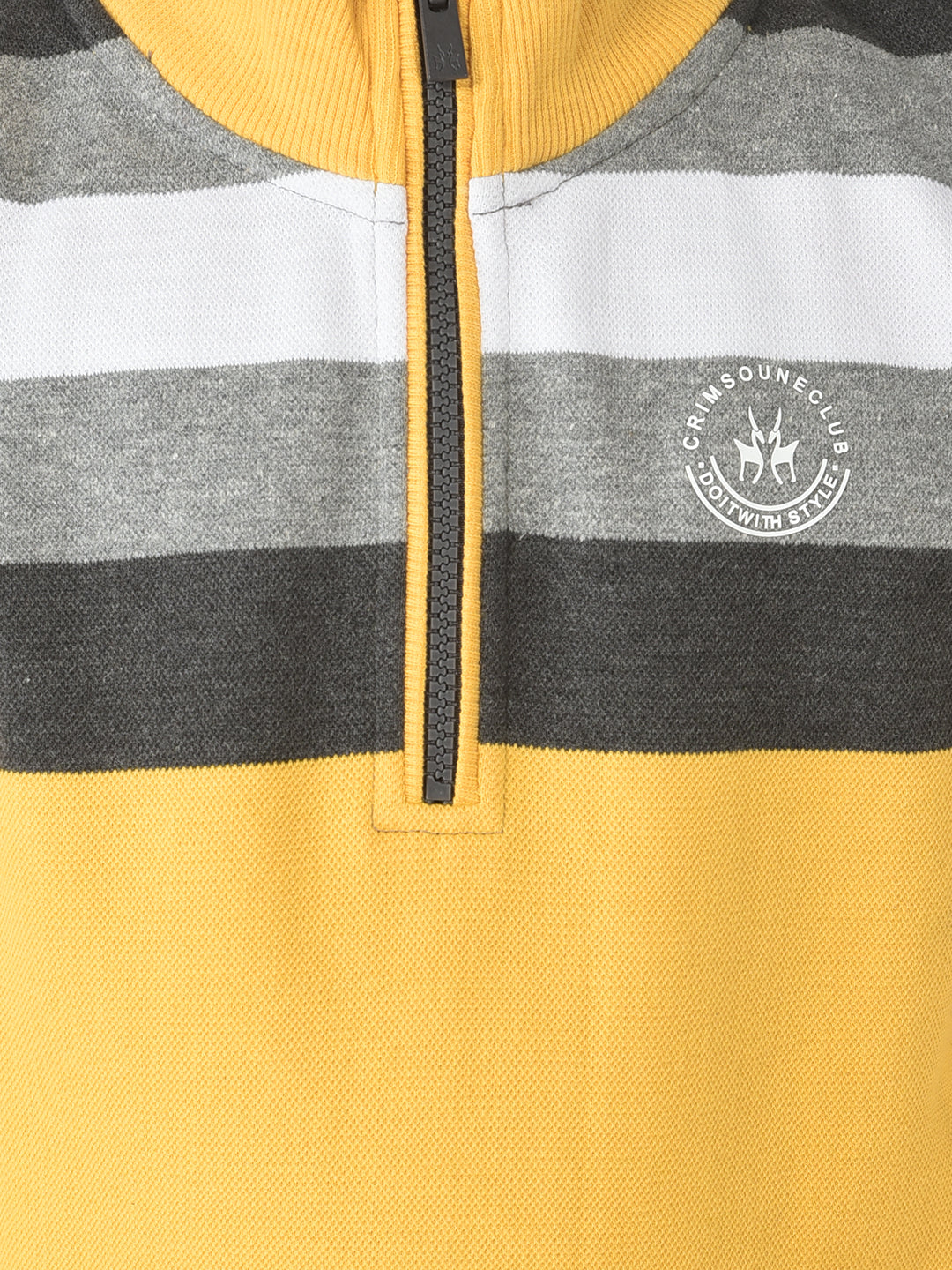  Yellow Half-Zip Sweatshirt