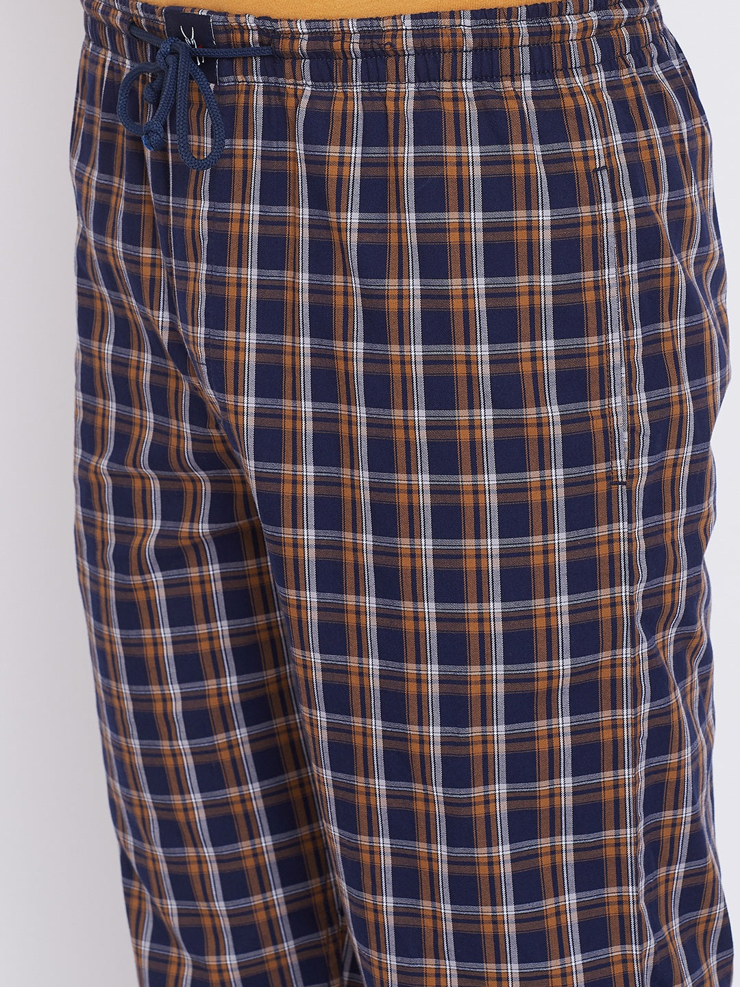 Checked Straight Lounge Pants - Men Lounge Pants