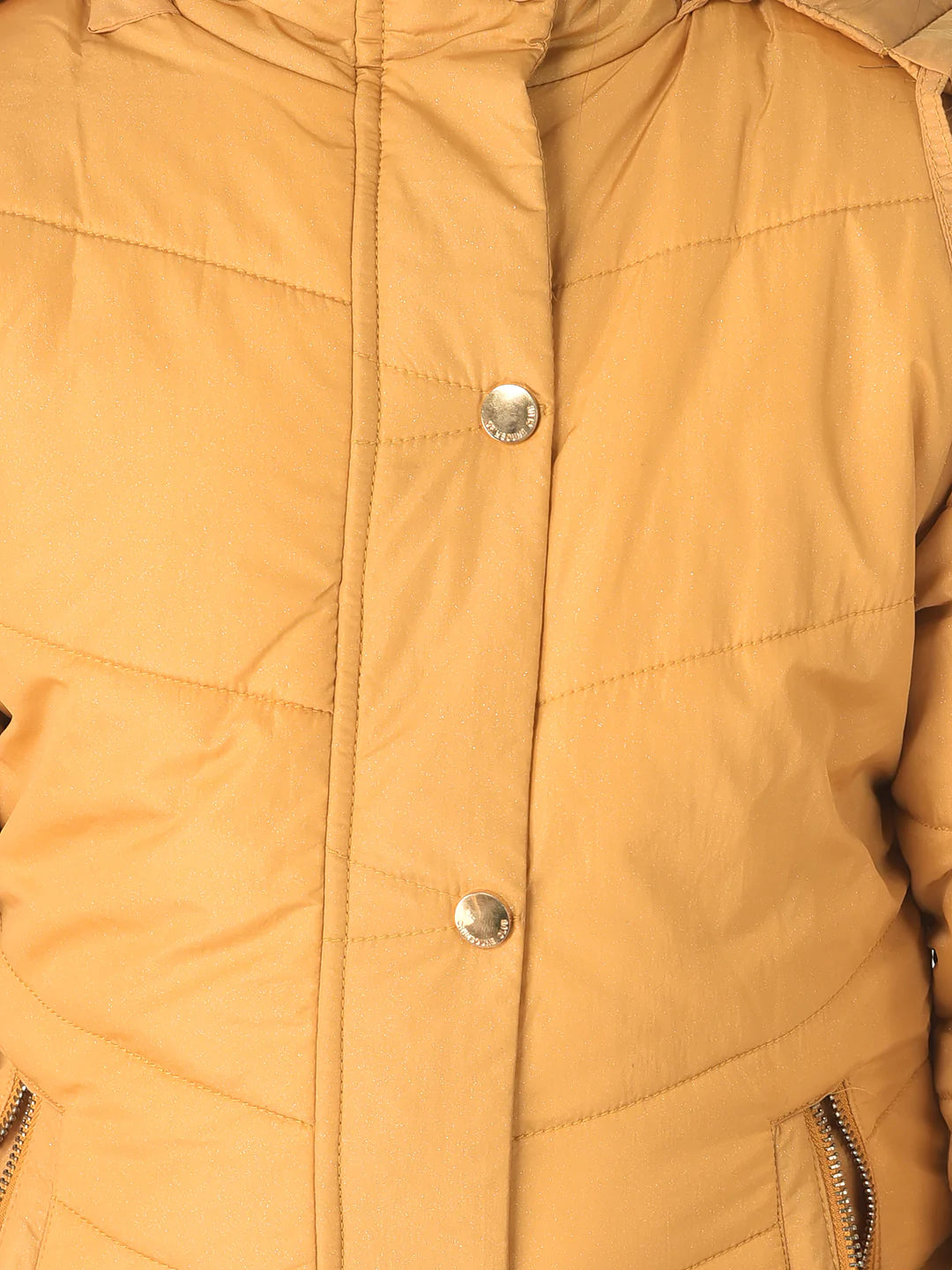  Mustard Light-Padding Jacket