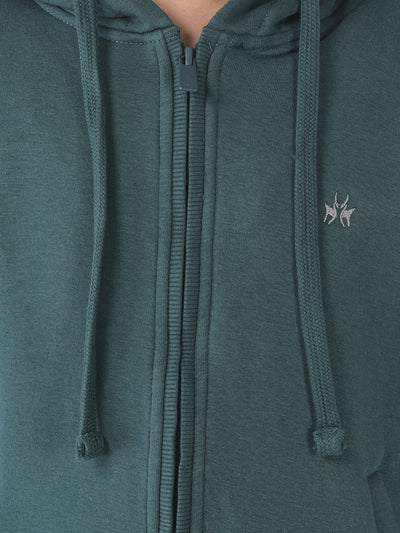  Green Zipper Sweatshirt