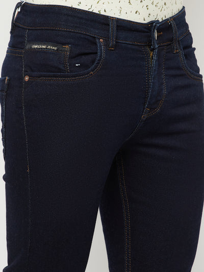 Navy Blue Jeans - Men Jeans