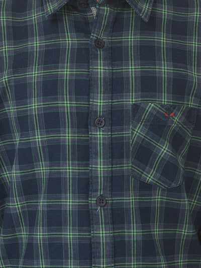 Blue Checked Shirt - Boys Shirts