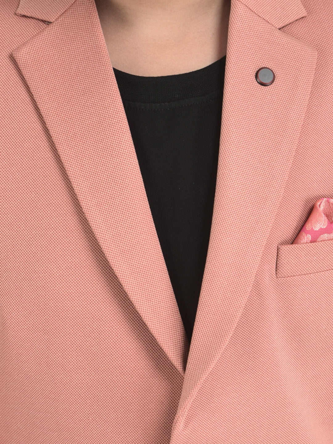 Pink Blazer with 3 Pocket Styling