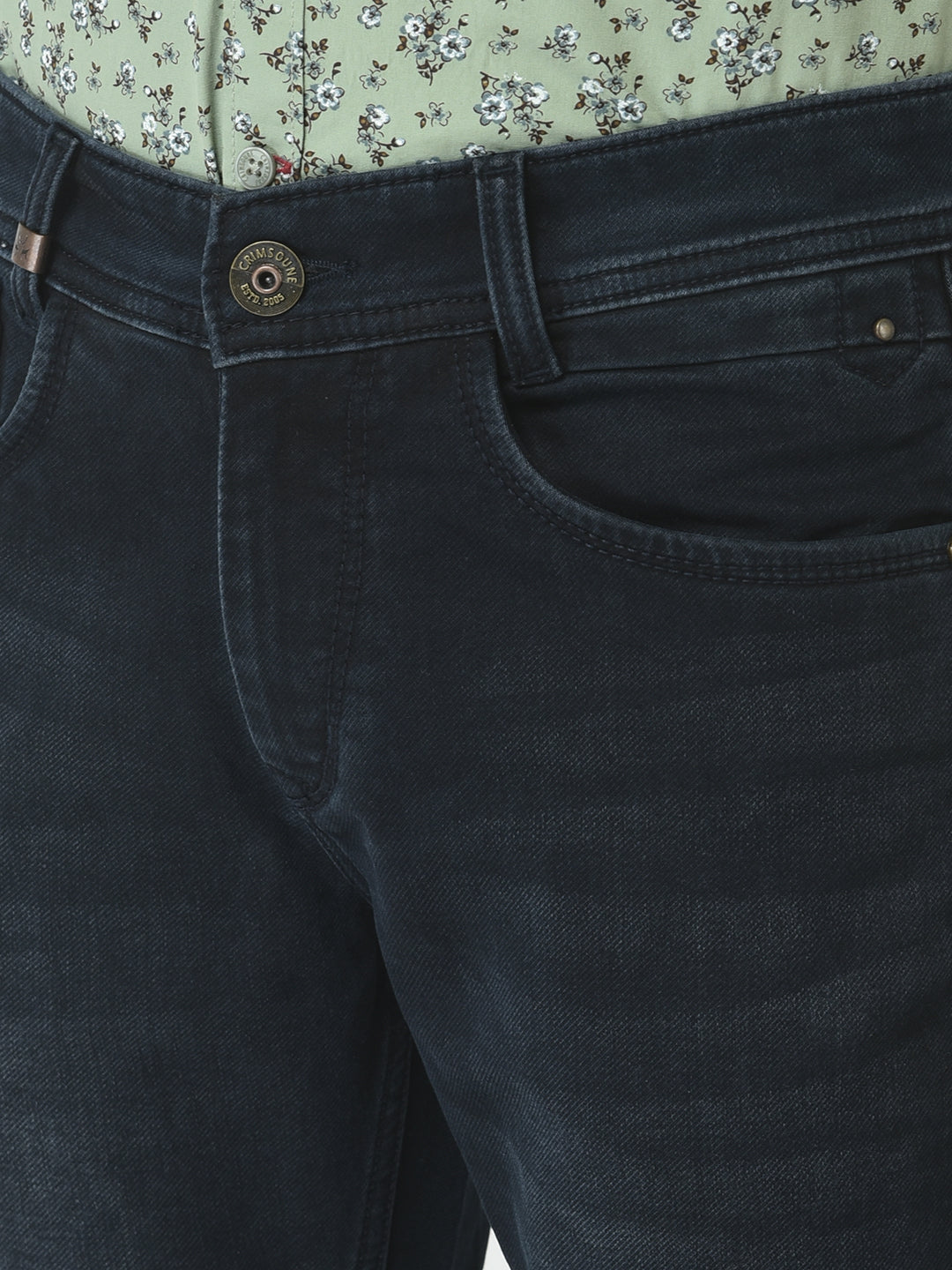 Navy Blue Light Wash Denims 