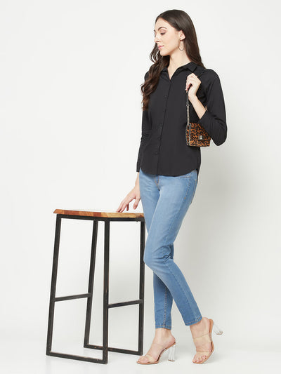  Black Slim Shirt