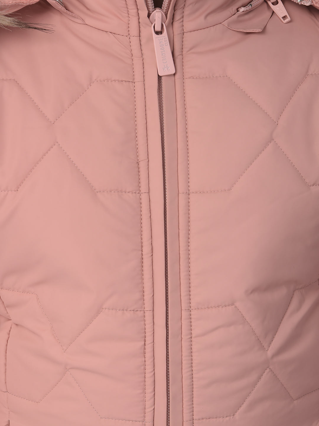  Pink Light-Padding Jacket