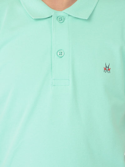 Mint Green Polo T-shirt - Boys T-Shirts