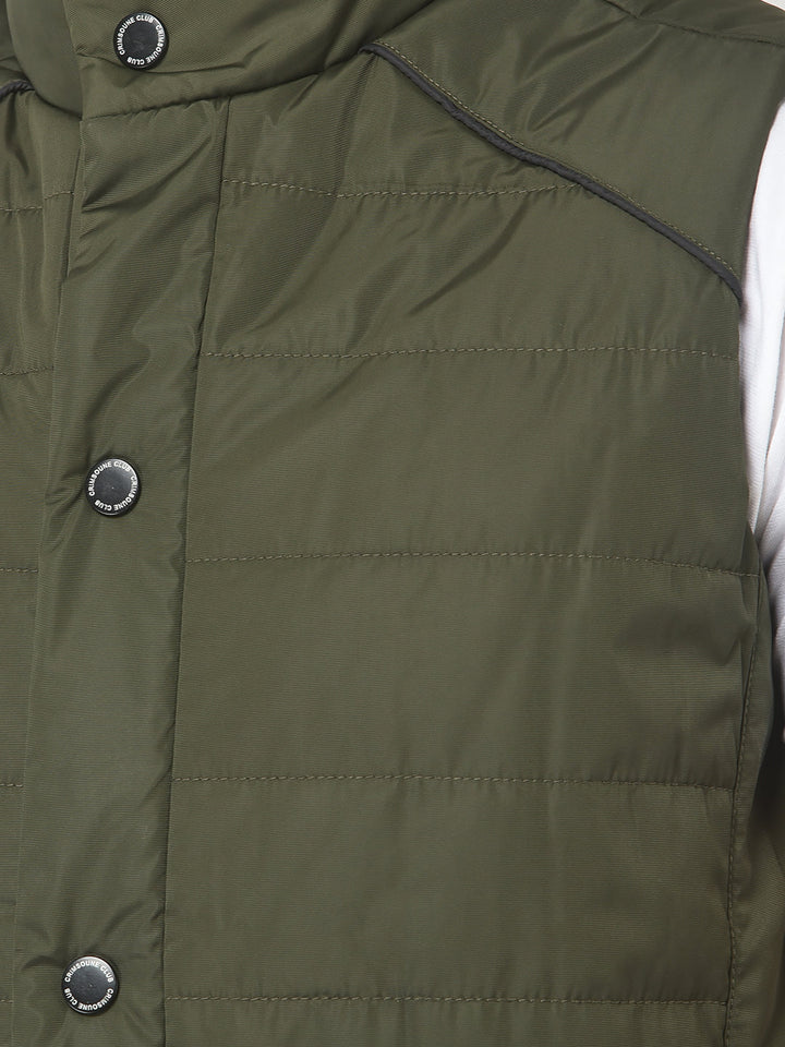  Olive Padded Gilet