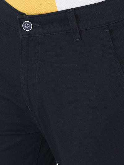 Navy Blue Trousers - Men Trousers