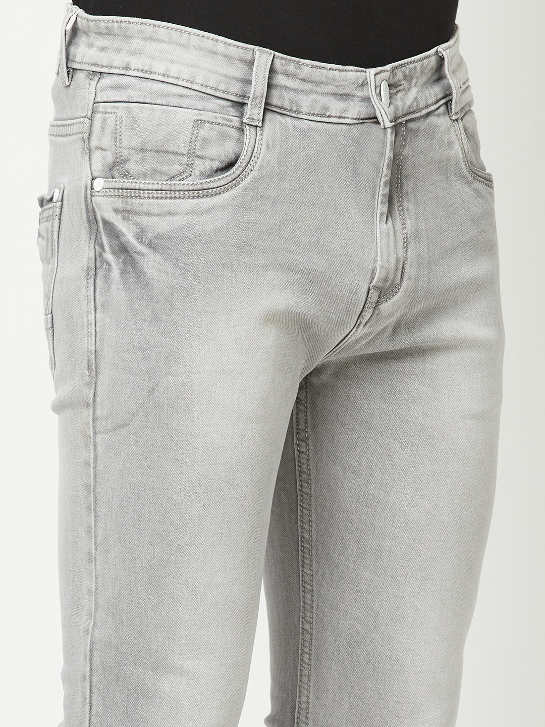 Light Grey Bootcut Jeans