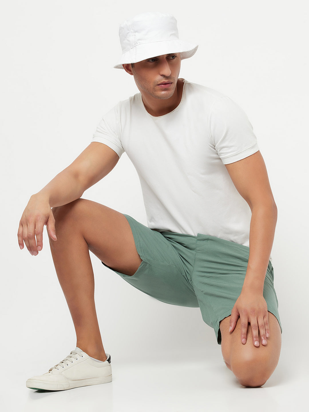 Green Lounge Shorts - Men Lounge Shorts