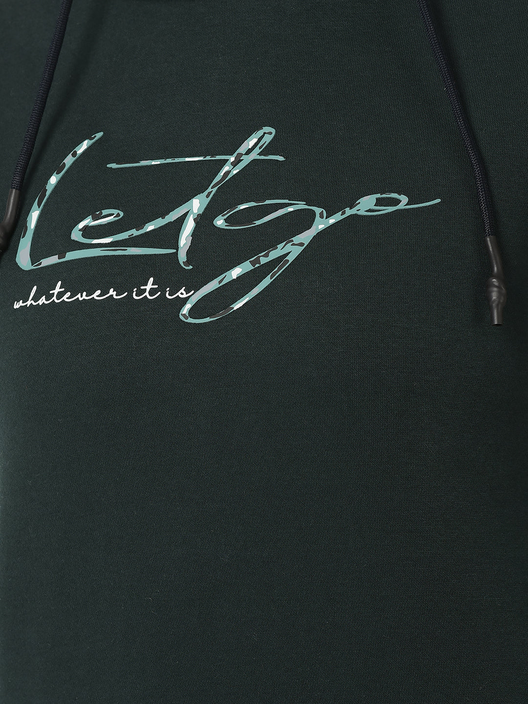  Emerald Green Typographic Sweatshirt