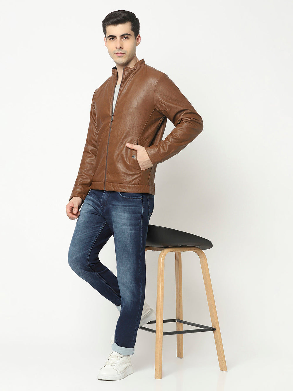  Brown Jacket in Leather