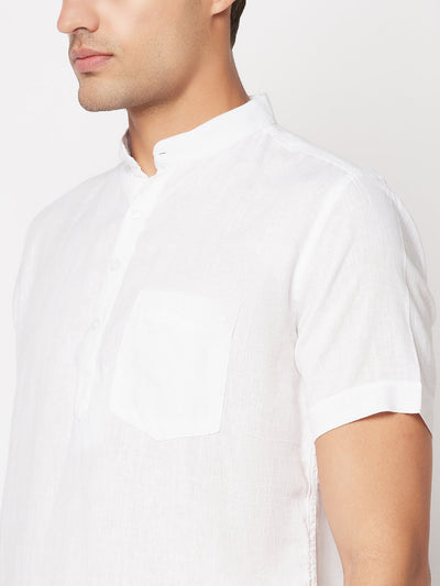  Simplistic White Kurta