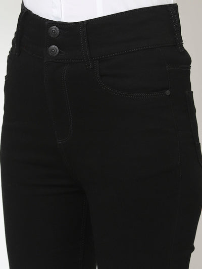 Black Bootcut Style Jeans 