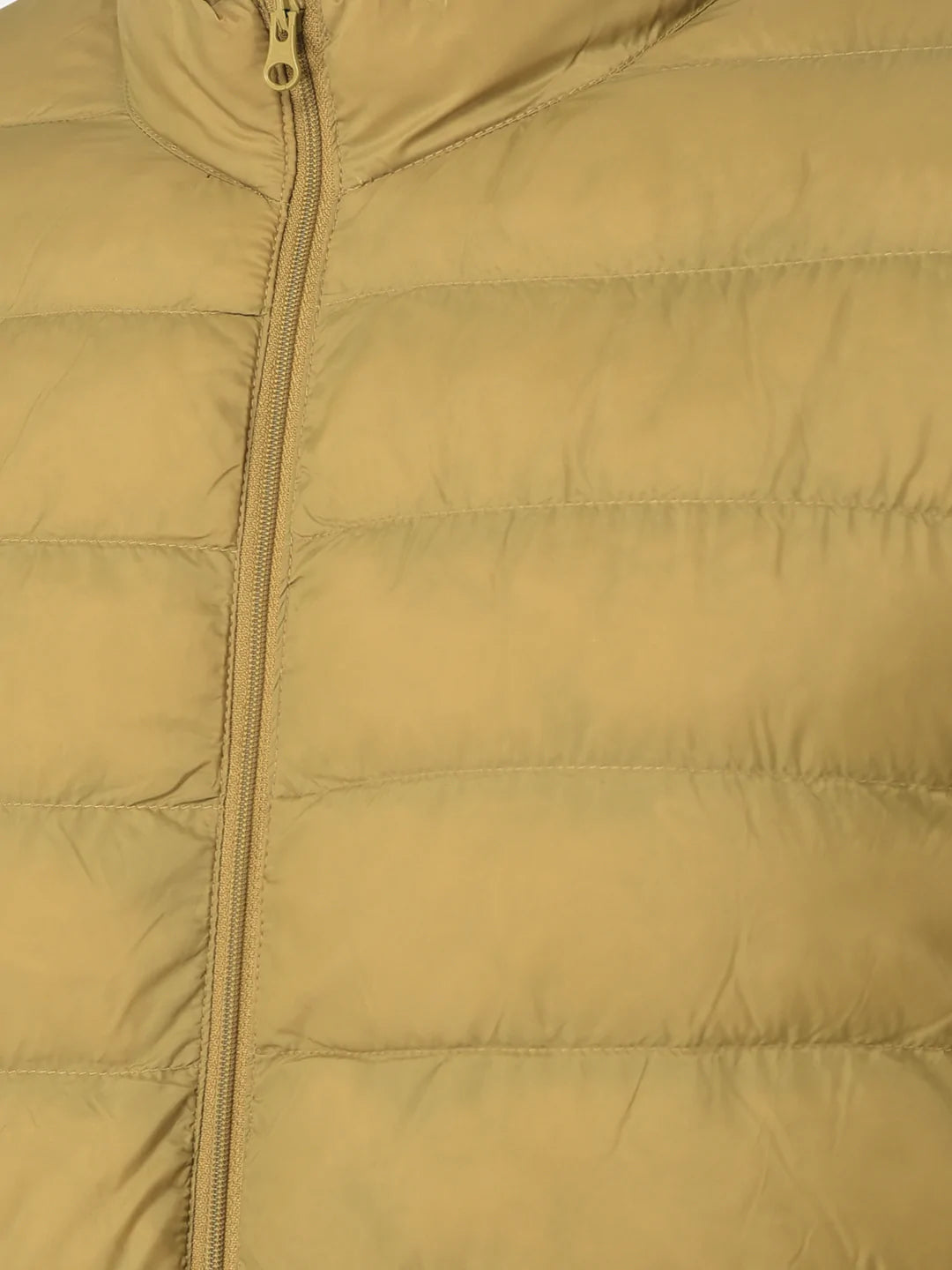  Puffer Jacket In Mustard Color