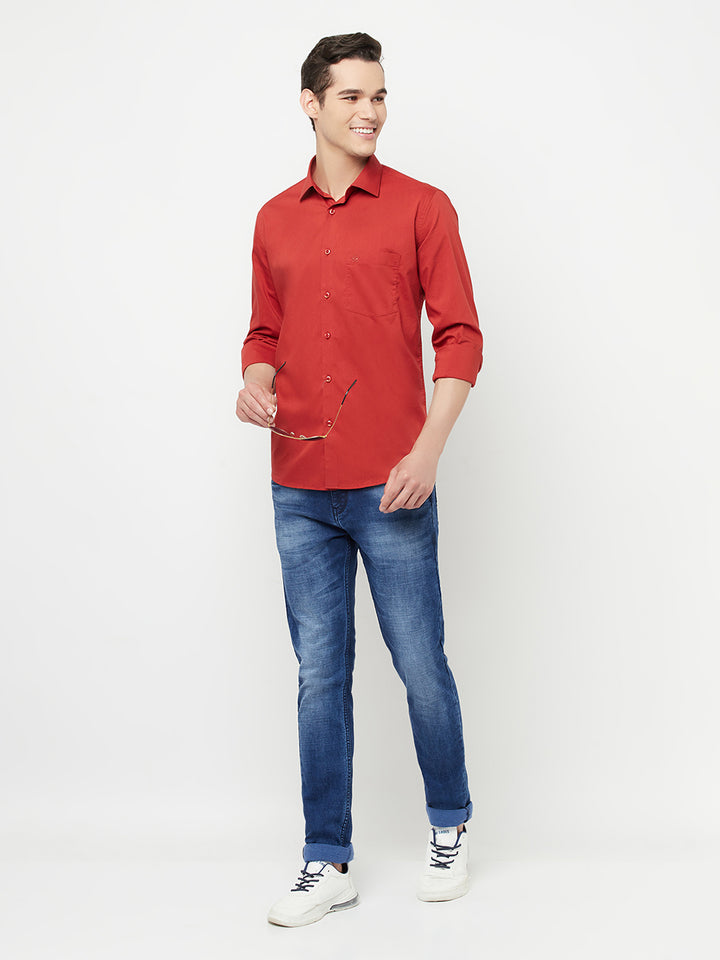 Red Shirt - Men Shirts