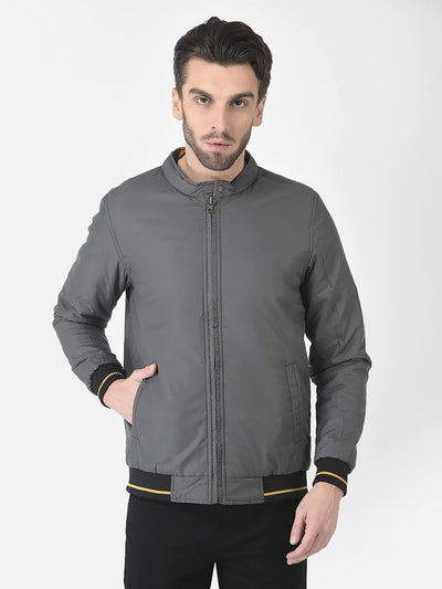  Mustard Reversible Bomber Jacket