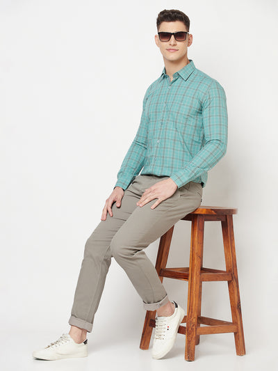 Green Shepherd Checked Shirt - Men Shirts