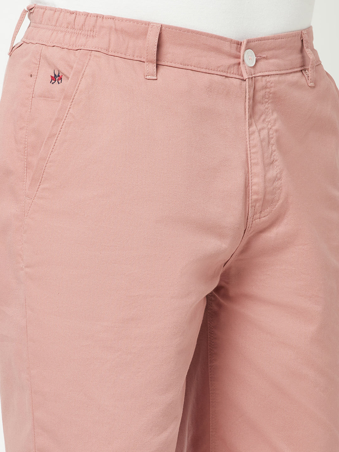  Salmon Pink Chino Shorts