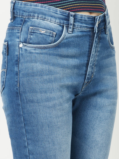  Light Stone-Wash Blue Denims 