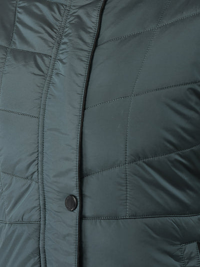  Polished Charcoal Grey Padded Jacket 
