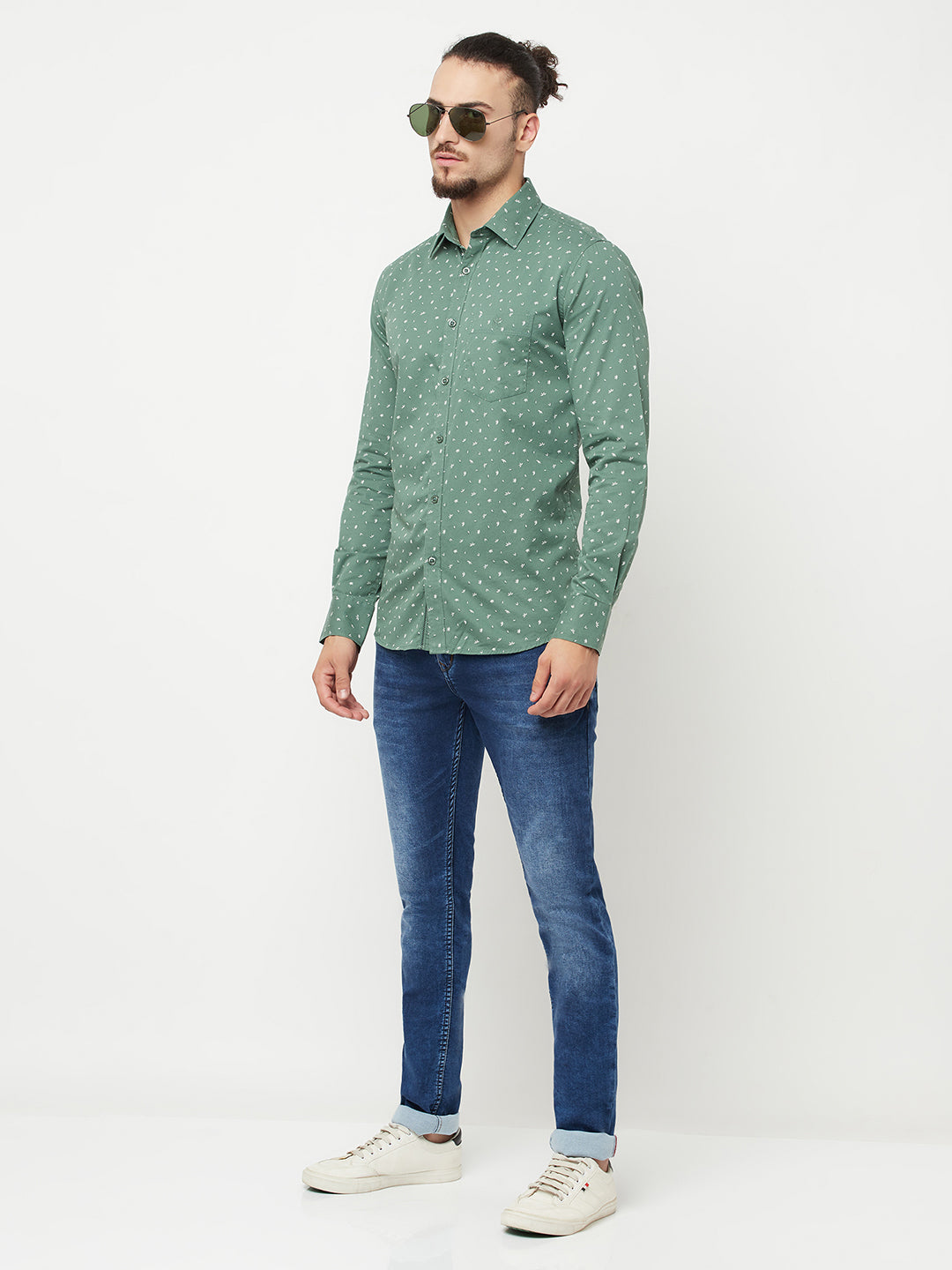 Blue Casual Shirt - Men Shirts