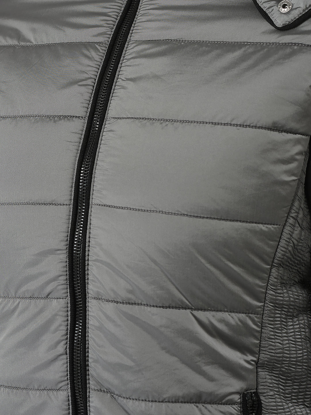  Polished Grey Padded Jacket
