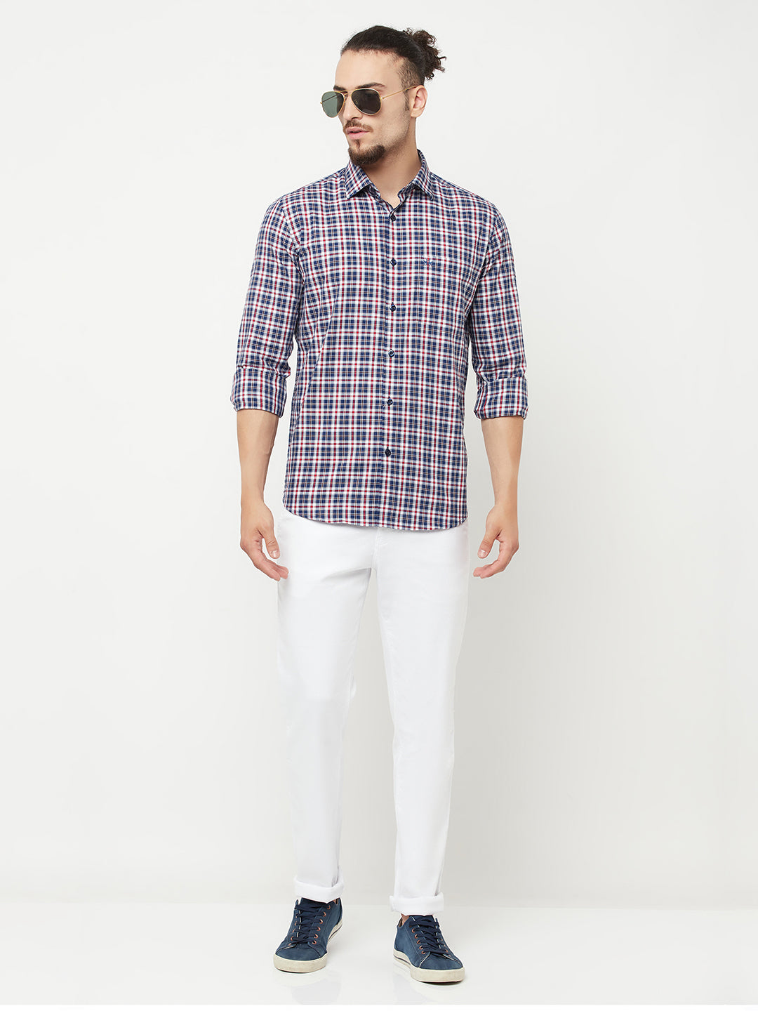 Multi-Color Checked Casual Shirt - Men Shirts