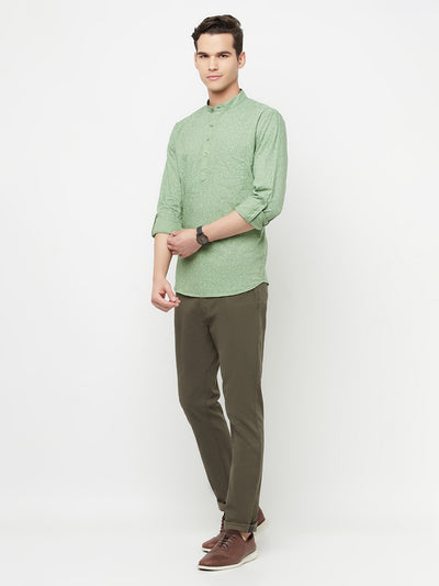 Olive Trousers - Men Trousers