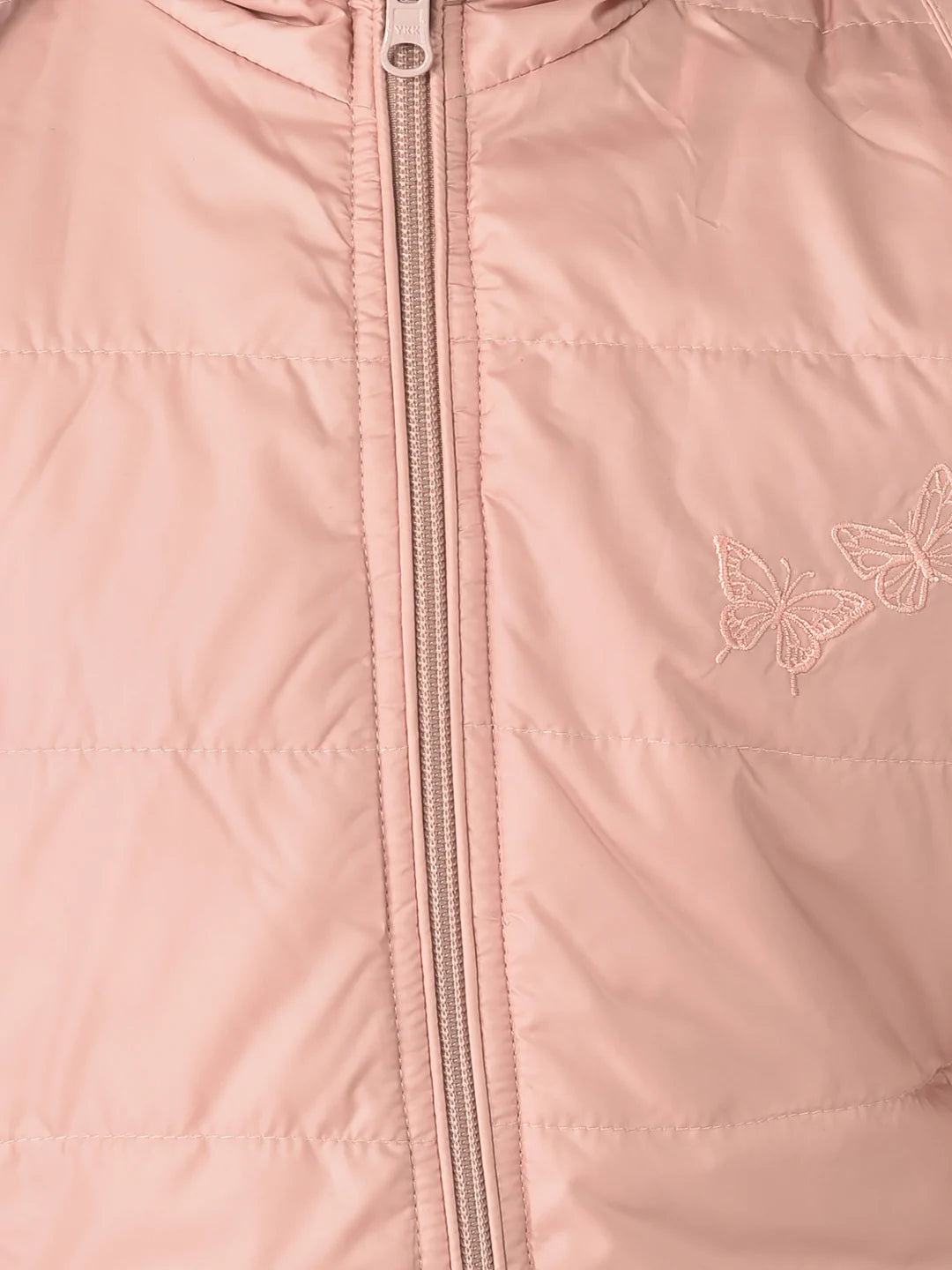  Peach A-Line Padded Jacket 