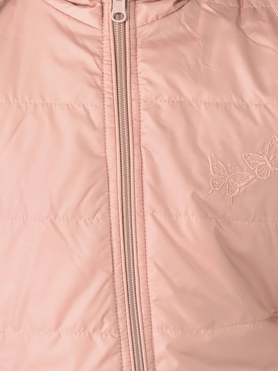 Peach A-Line Padded Jacket 