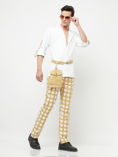 Nikhil Thampi Polka Trousers - Men Trousers