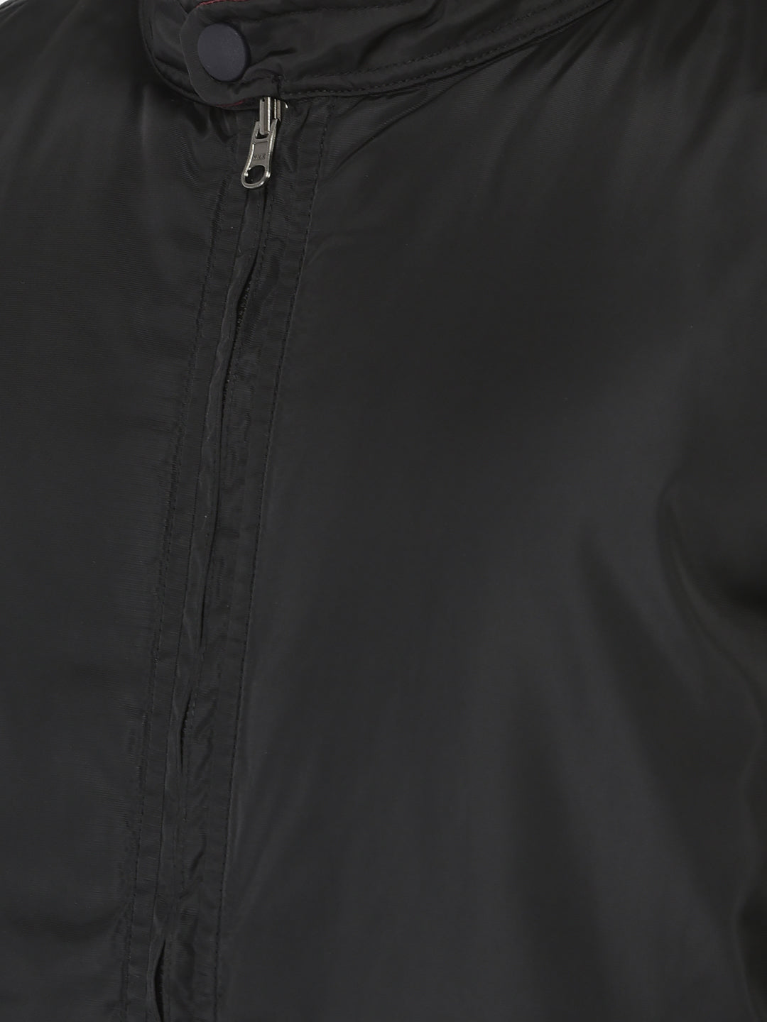  Black Reversible Jacket in Polyester