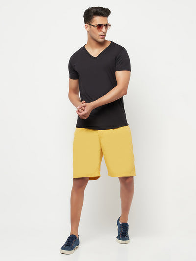 Yellow Lounge Shorts - Men Lounge Shorts