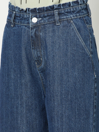  Blue Flared Waist Jeans