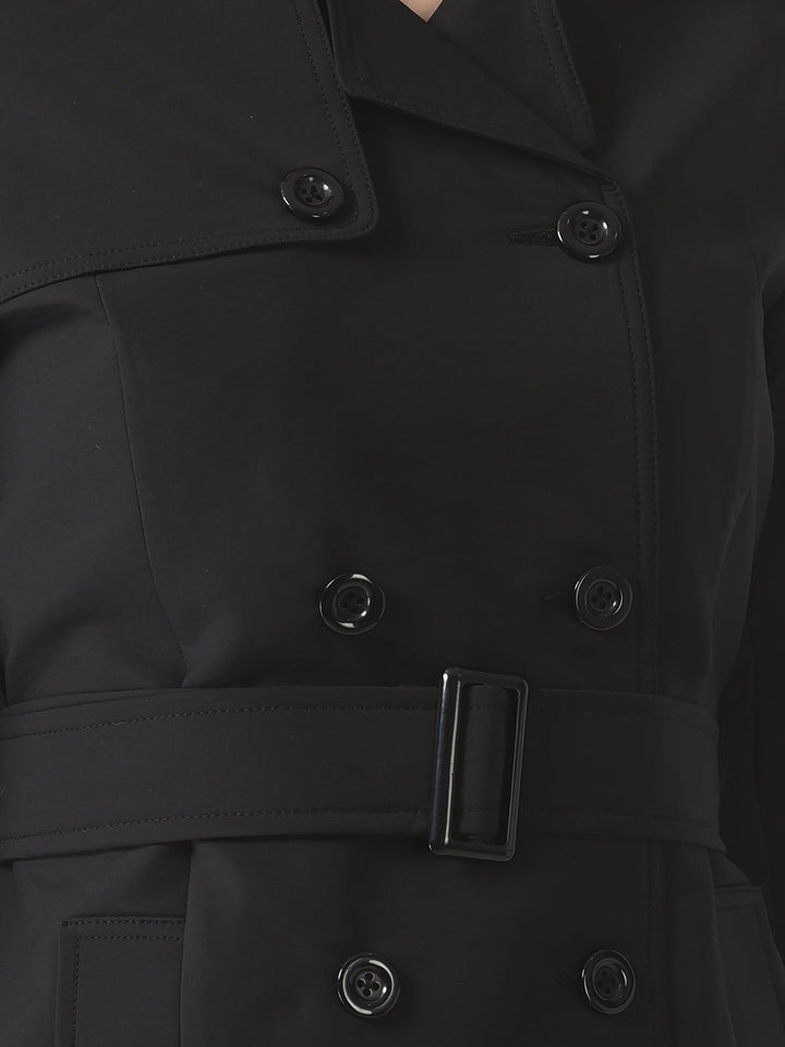  Black Belted Pea Coat