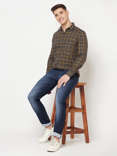 Multi Coloured Shepherd Checked Shirt - Men Shirts