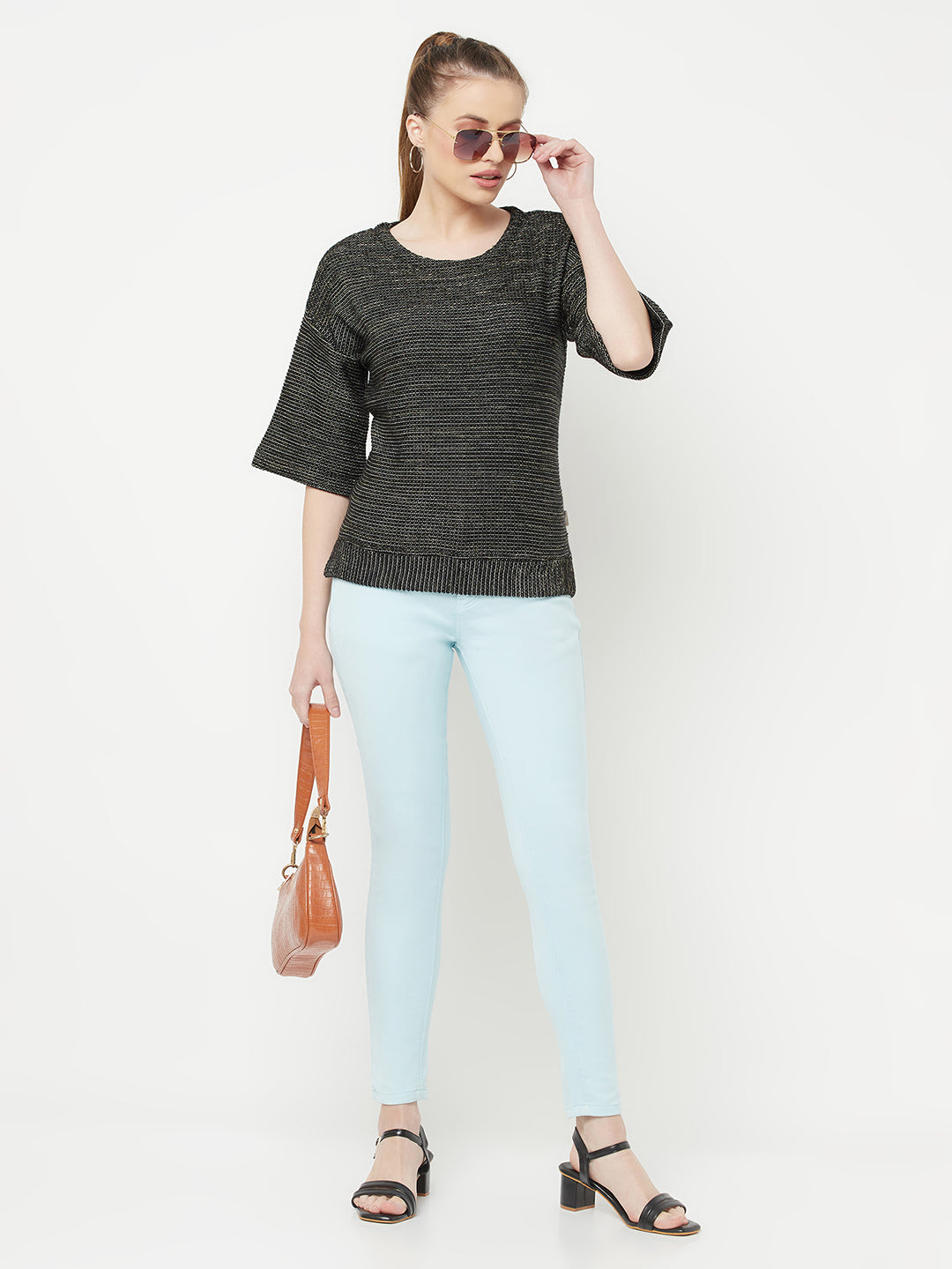 Mint Green Jeans - Women Jeans