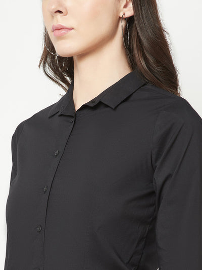  Black Slim Shirt