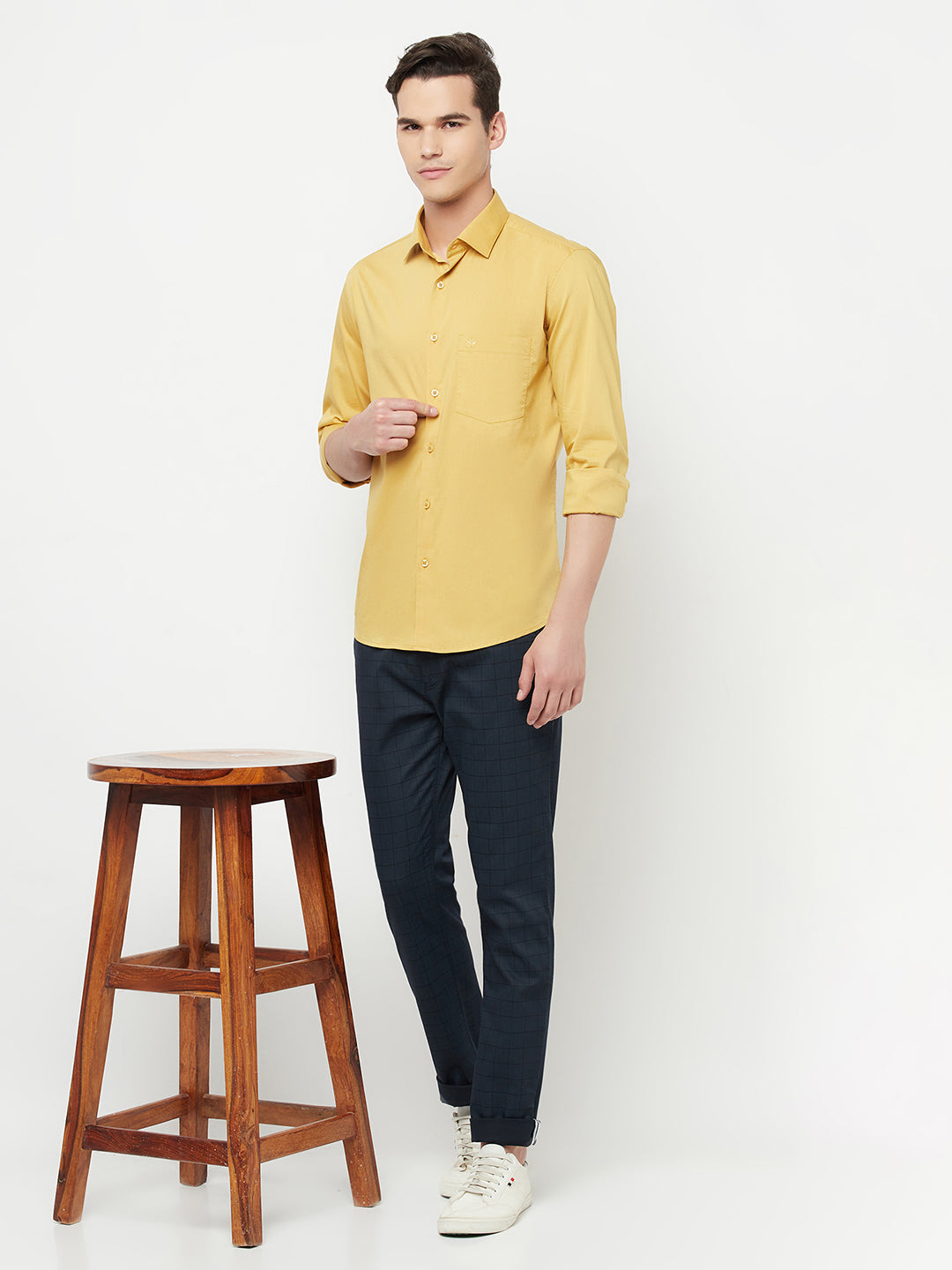 Yellow Shirt - Men Shirts