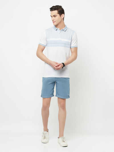 Blue Shorts - Men Shorts