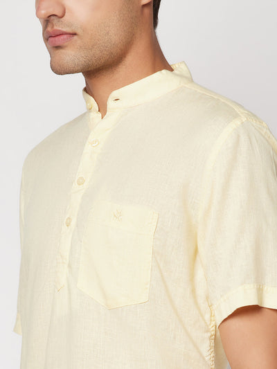  Simplistic Lemon Kurta