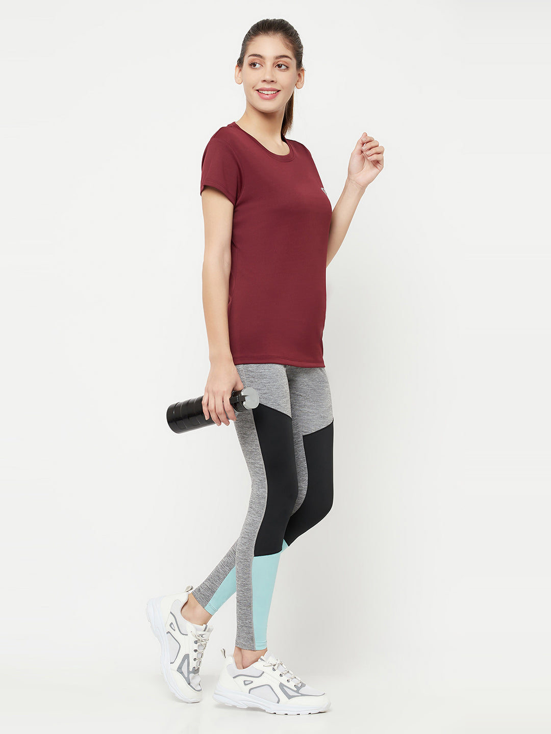 Multicoloured Colourblocked Track Pant - Women Track Pants