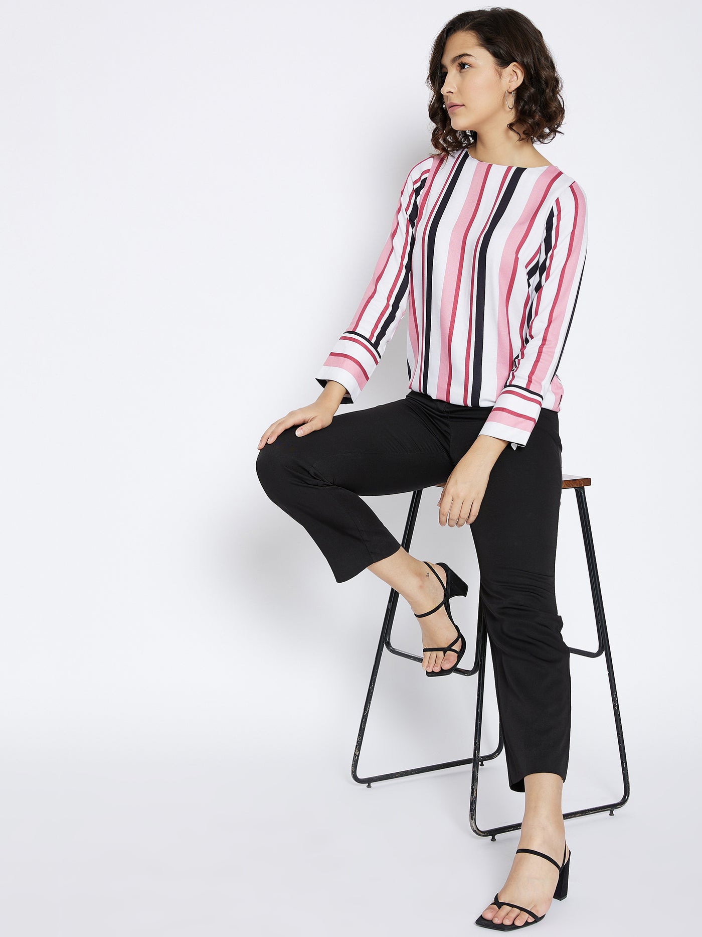 Multi Striped Top - Women Tops