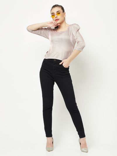  Pink Shimmer Top