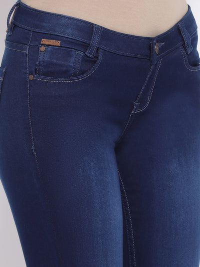 Navy Blue Denim - Women Jeans